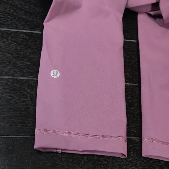 Lululemon Swift Speed 21" Crop Leggings In Vintage Plum Purple SIZE 2 - Picture 4 of 8